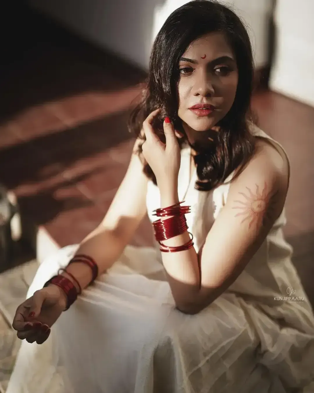 KERALA ACTRESS MADONNA SEBASTIAN IN ONAM SPECIAL WHITE DRESS 5